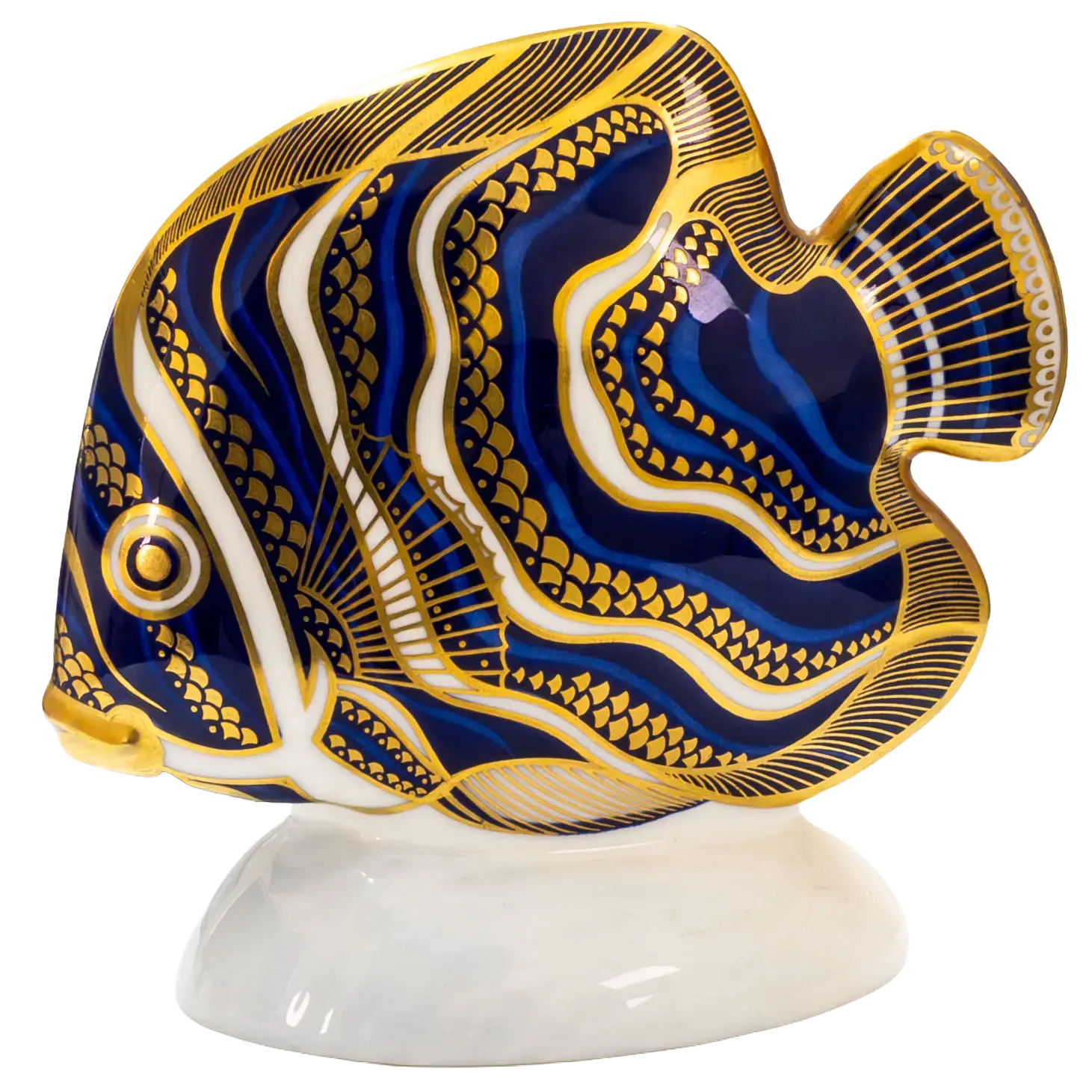 Royal Crown Derby Tropical Collection Koran Angel Fish Paperweight