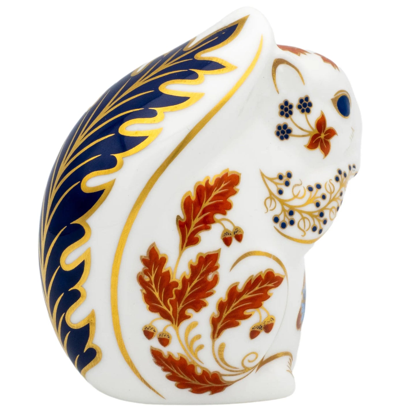 Royal Crown Derby White Squirrel Paperweight Charterwells