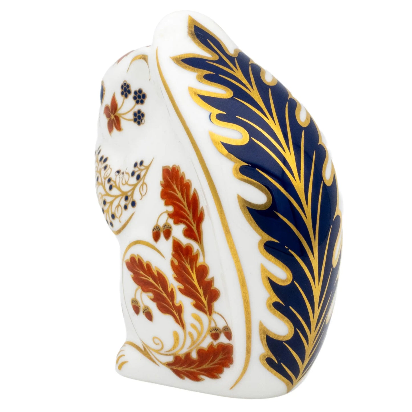 Royal Crown Derby White Squirrel Paperweight Charterwells