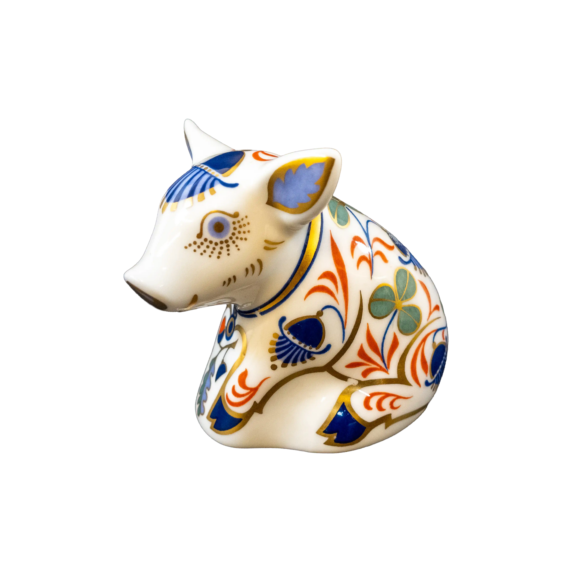 Royal Crown Derby Snuffle Piglet Paperweight Charterwells