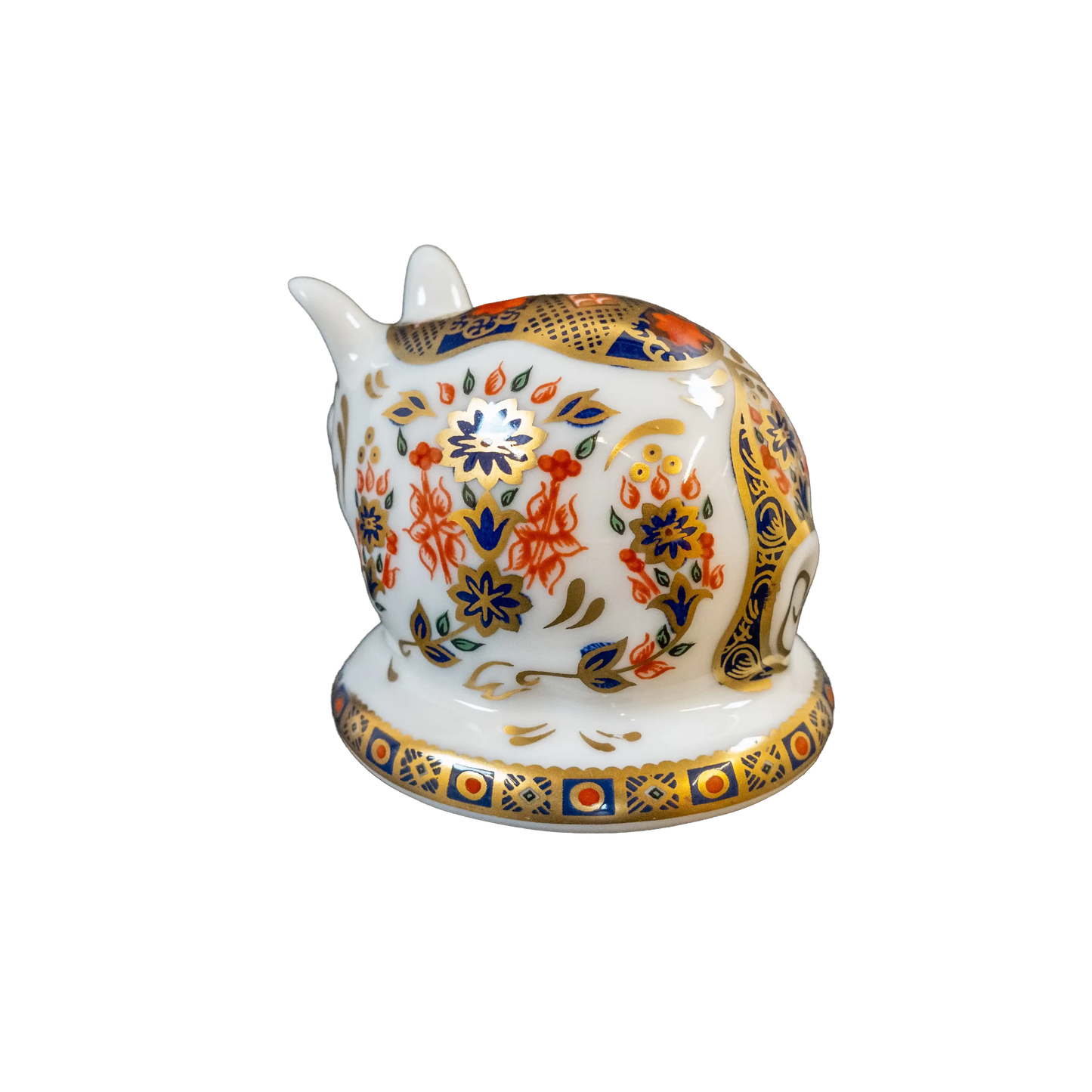 Royal Crown Derby Old Imari Piglet Paperweight Charterwells