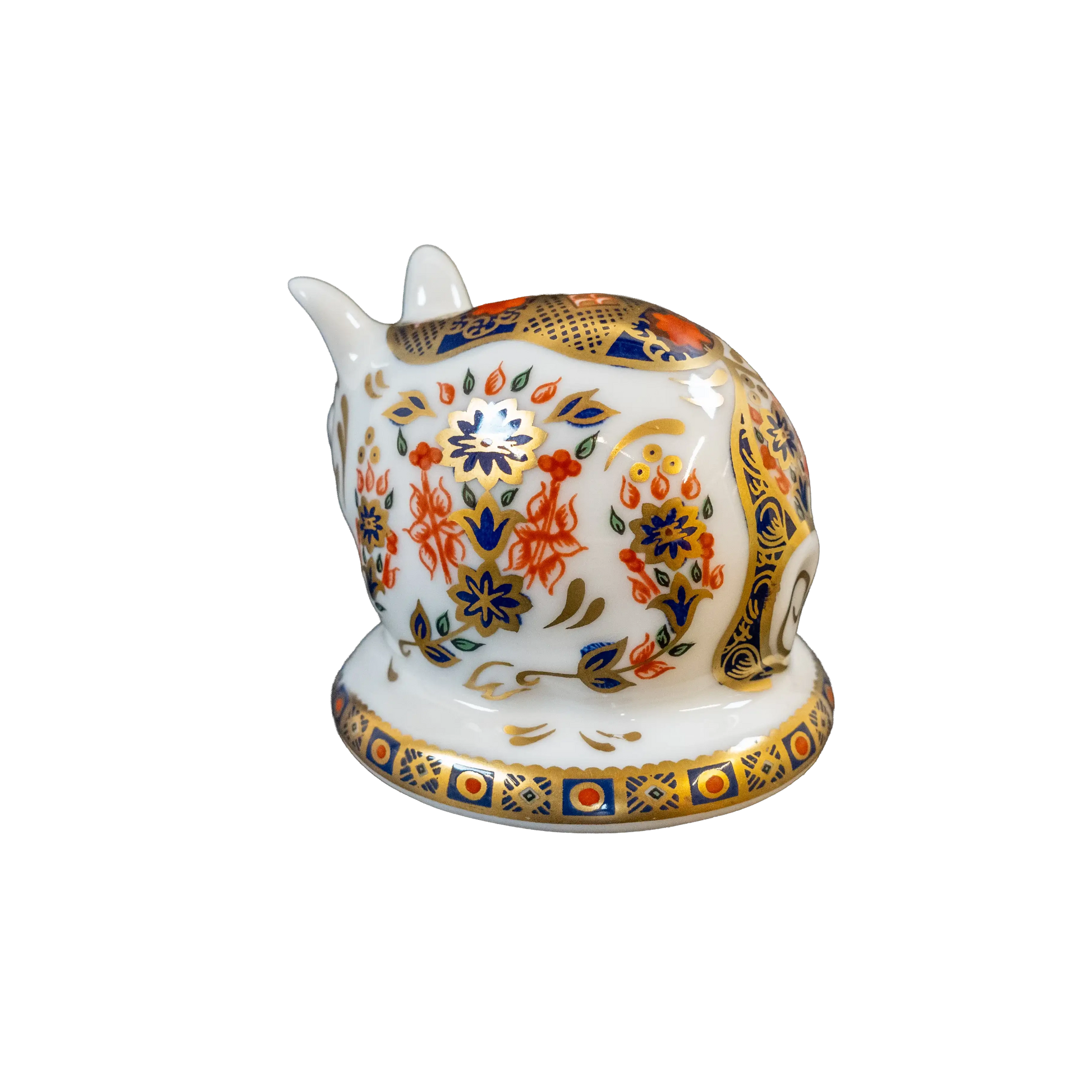 Royal Crown Derby Old Imari Piglet Paperweight Charterwells