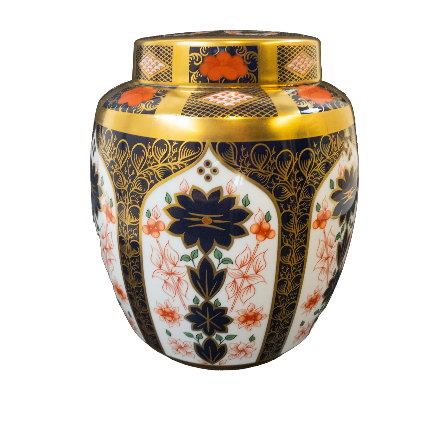 Royal Crown Derby Imari SGB Medium Ginger Jar Charterwells