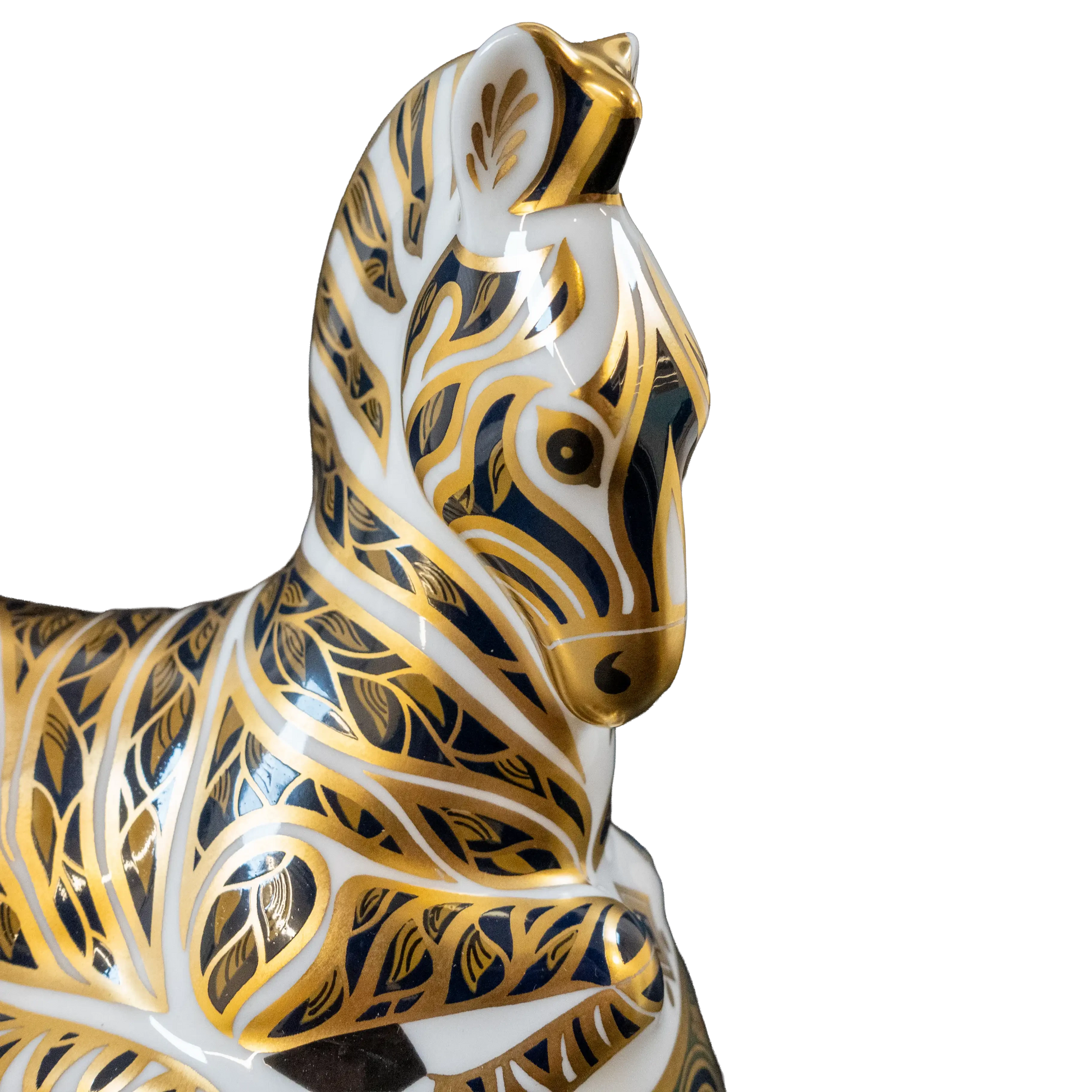 Royal Crown Derby Sitting Zebra Paperweight Charterwells