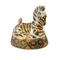 Royal Crown Derby Sitting Zebra Paperweight Charterwells