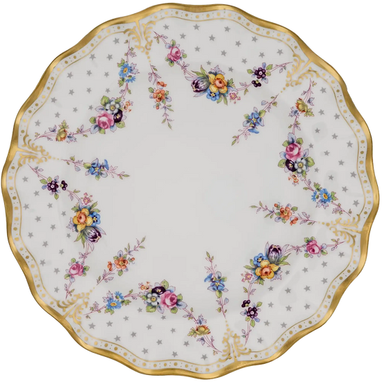 Royal Crown Derby Antoinette 10" Dinner Plate