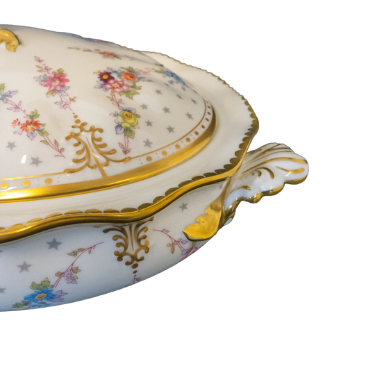 Royal Crown Derby Antoinette Covered Vegetable Dish Charterwells