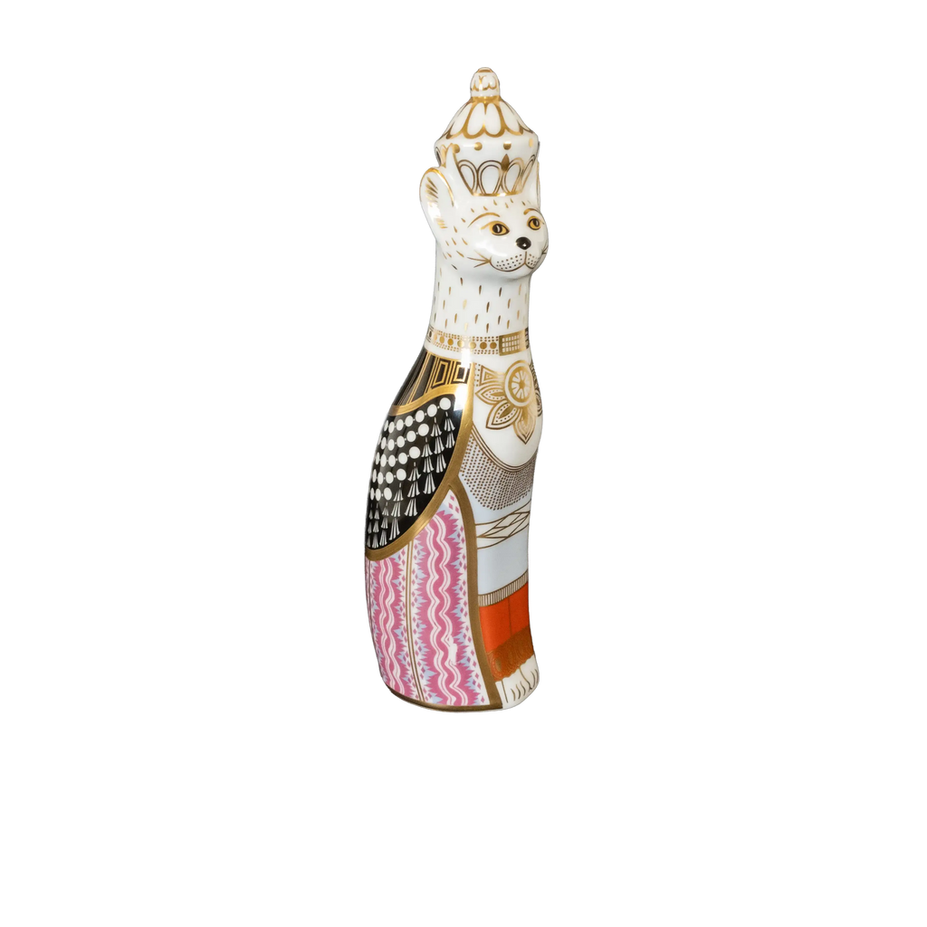 Royal Crown Derby Royal Cat Paperweight : Burmese - Charterwells