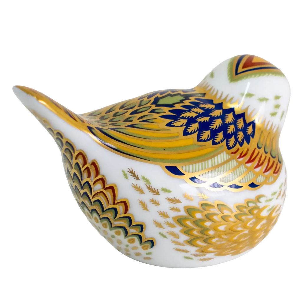 Royal Crown Derby Firecrest Collectors Club Paperweight