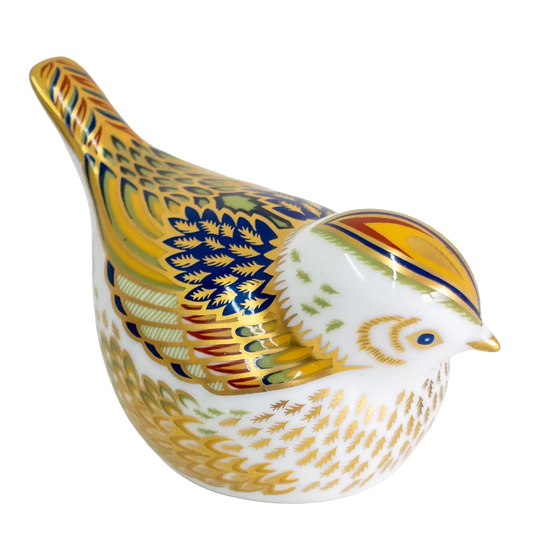 Royal Crown Derby Firecrest Collectors Club Paperweight