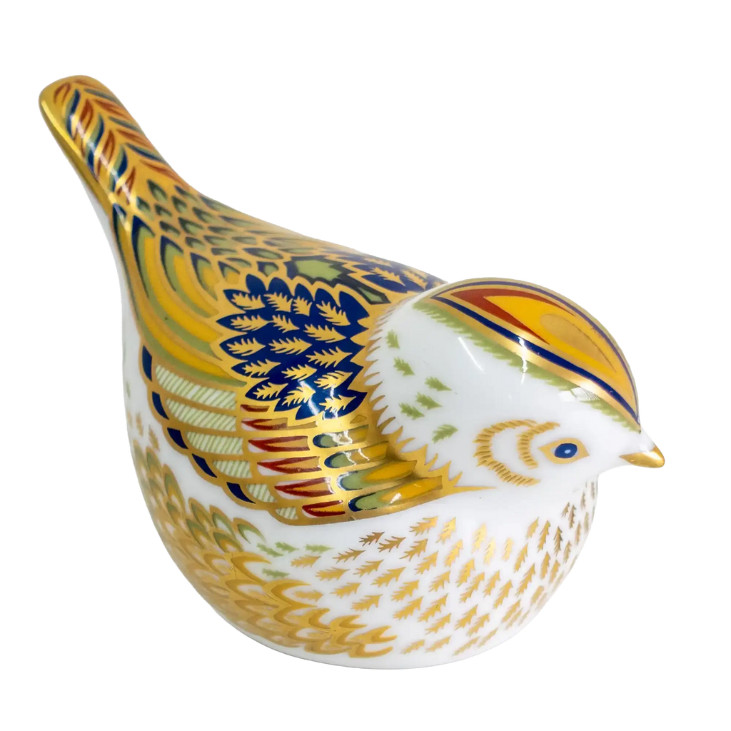 Royal Crown Derby Firecrest Collectors Club Paperweight