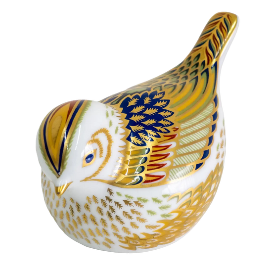 Royal Crown Derby Firecrest Collectors Club Paperweight