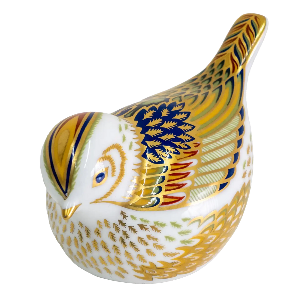 Royal Crown Derby Firecrest Collectors Club Paperweight