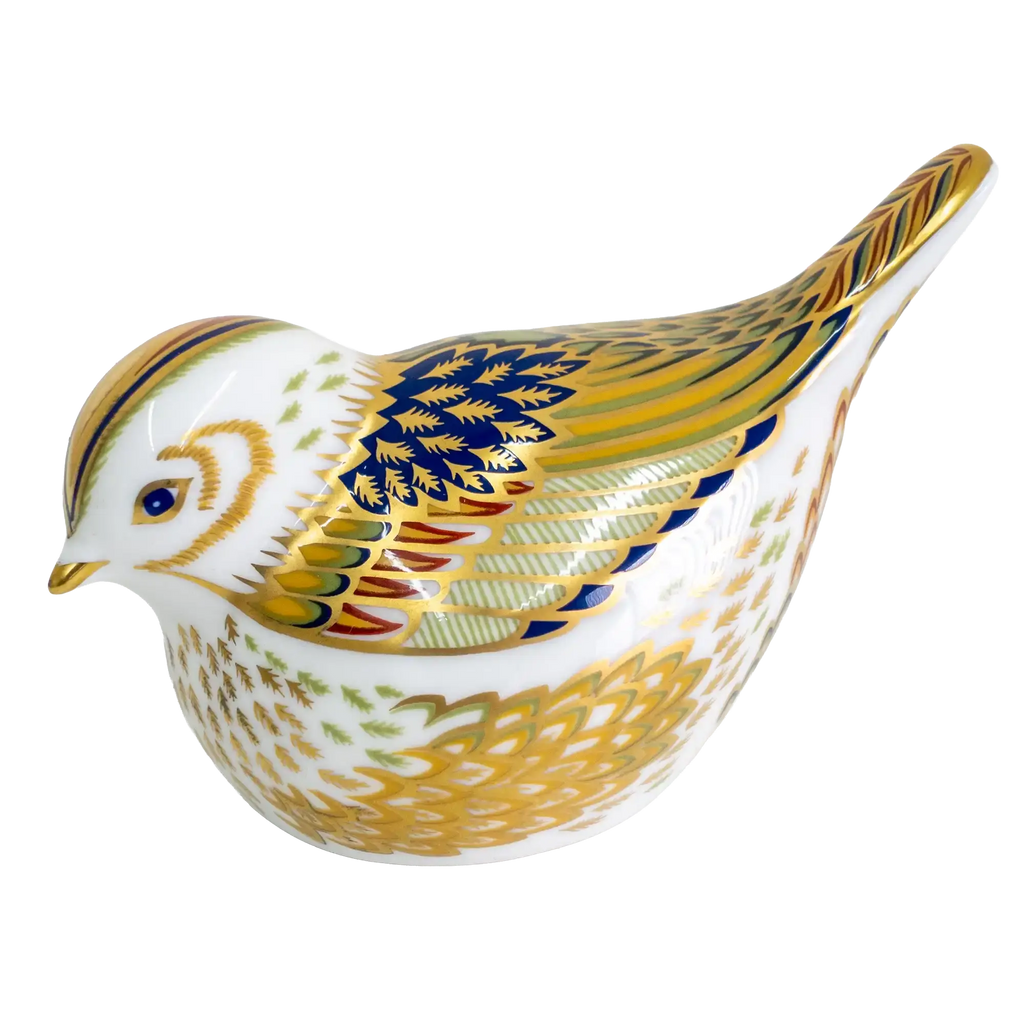 Royal Crown Derby Firecrest Collectors Club Paperweight