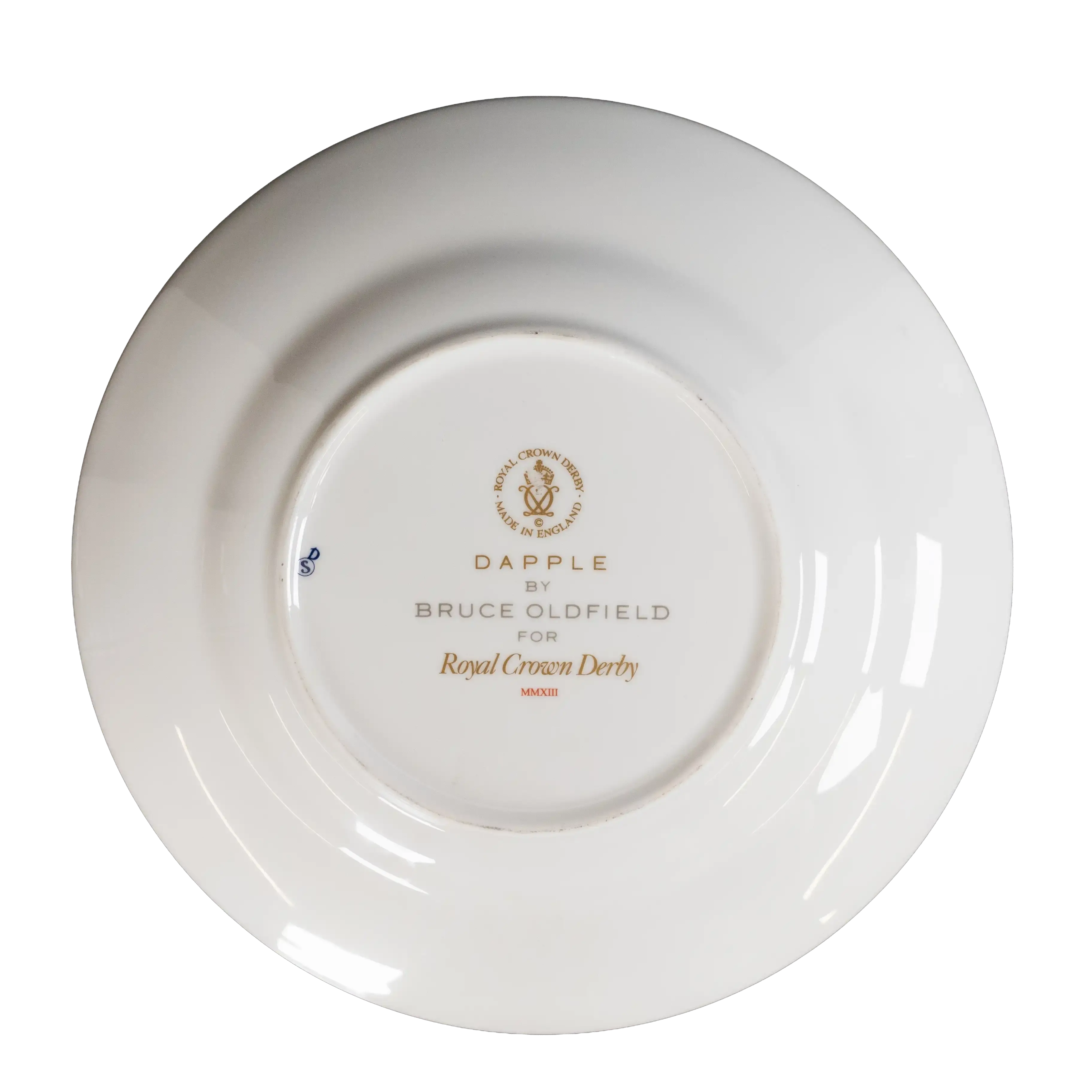 Royal Crown Derby Dapple Lavender 8" Salad Plate Charterwells