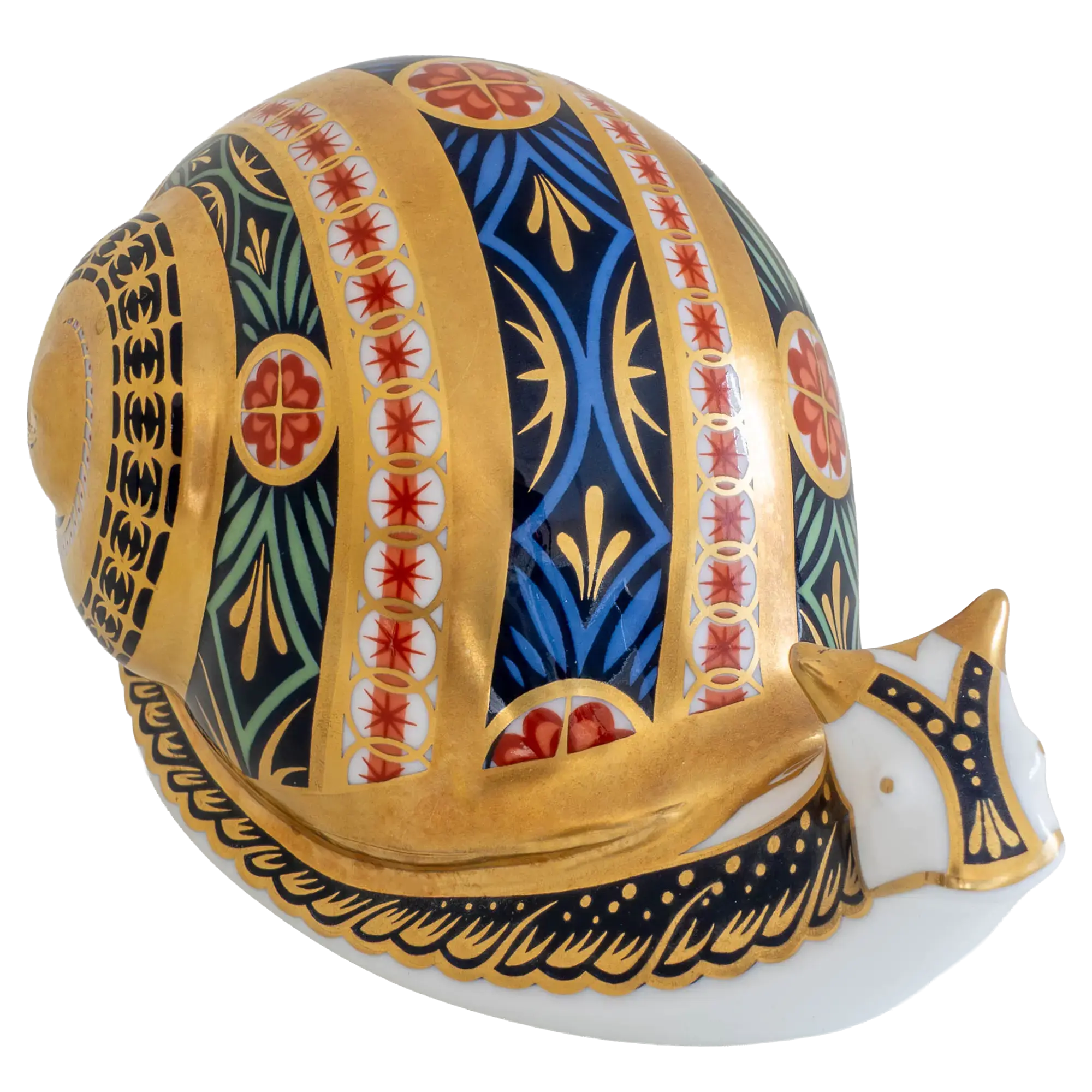 Royal Crown Derby Garden Snail Bone China Paperweight