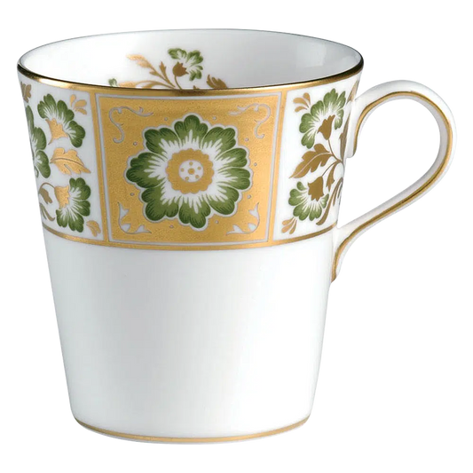 Royal Crown Derby Green Panel Mug Charterwells