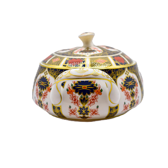 Royal Crown Derby Imari 1128 Covered Vegetable Dish Charterwells