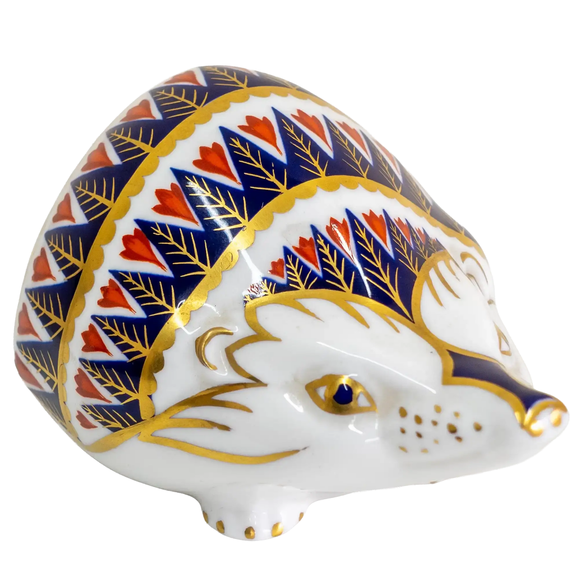 Royal Crown Derby Imari Hedgehog Paperweight