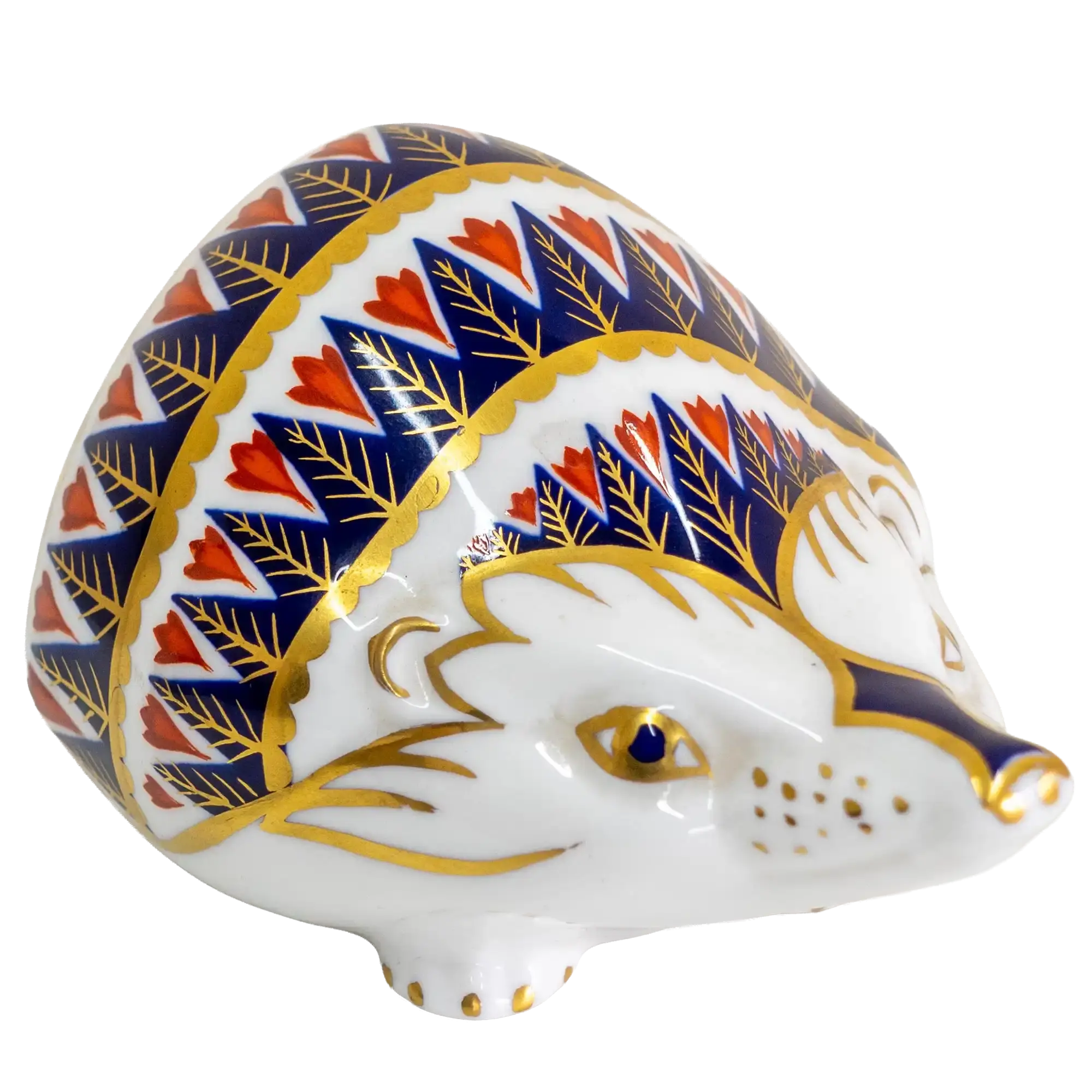 Royal Crown Derby Imari Hedgehog Paperweight