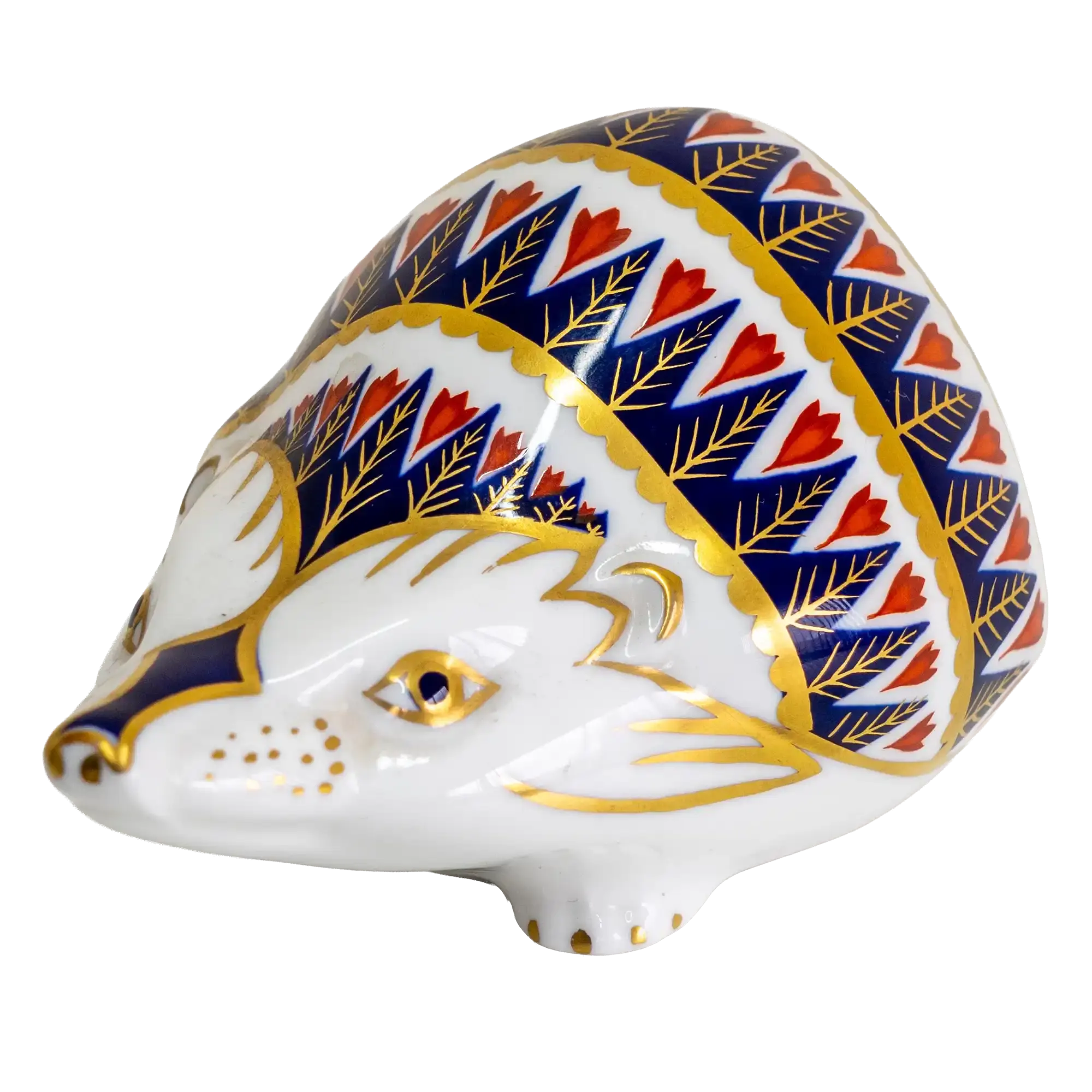 Royal Crown Derby Imari Hedgehog Paperweight