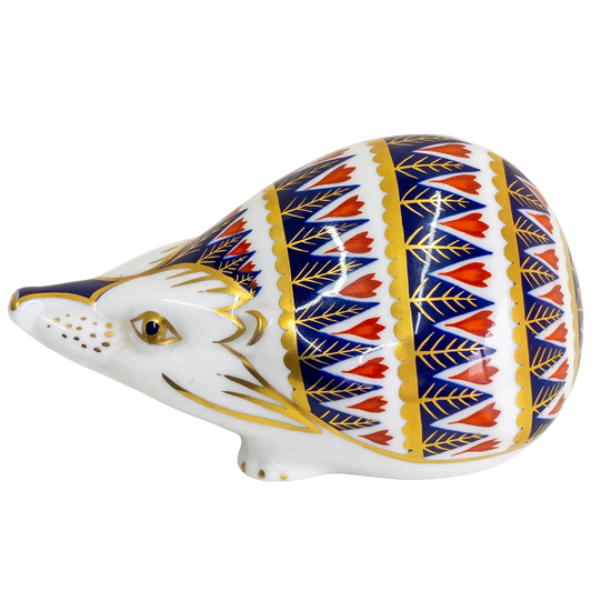 Royal Crown Derby Imari Hedgehog Paperweight
