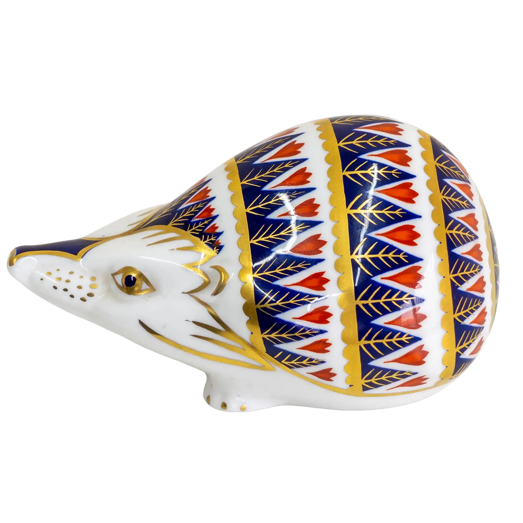 Royal Crown Derby Imari Hedgehog Paperweight