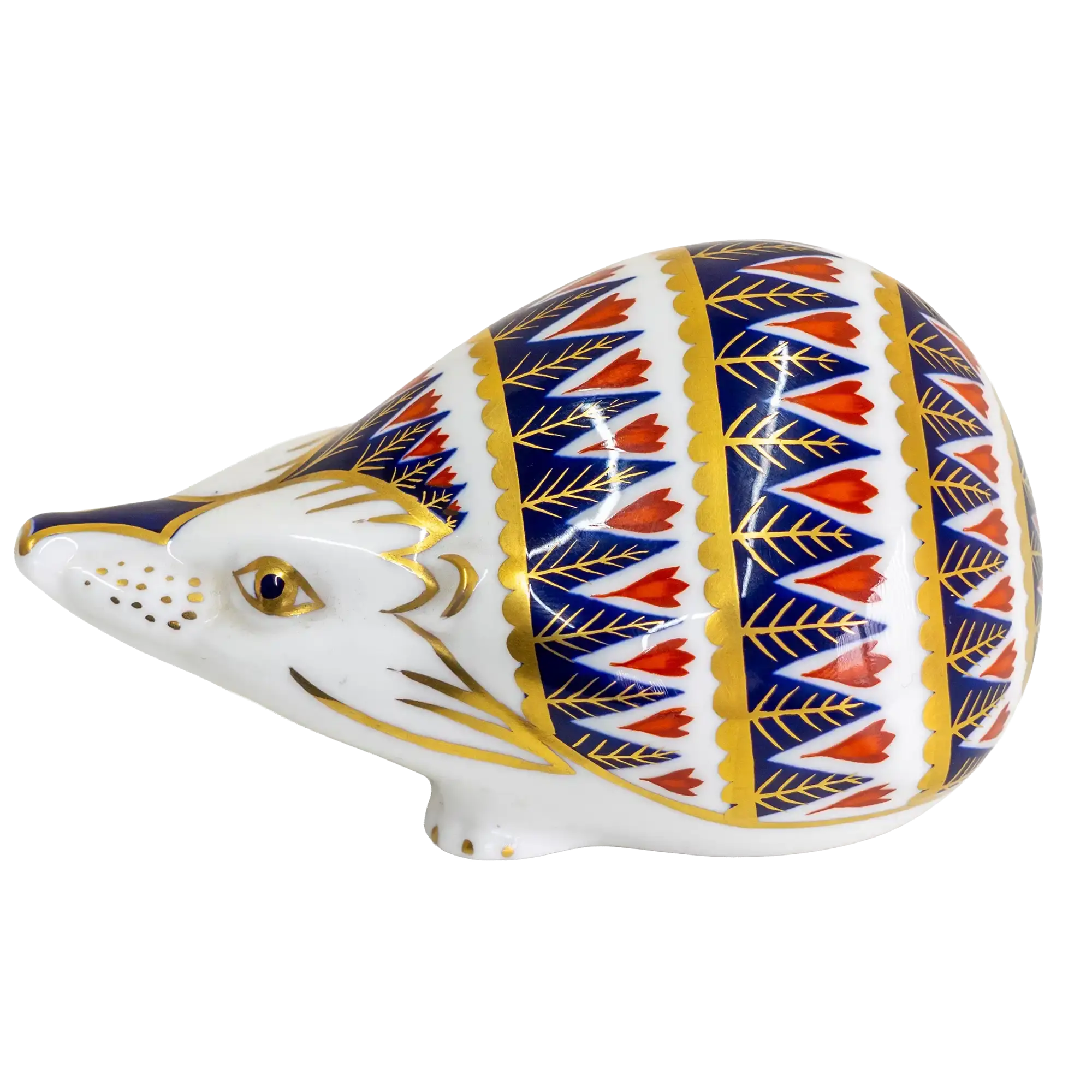 Royal Crown Derby Imari Hedgehog Paperweight