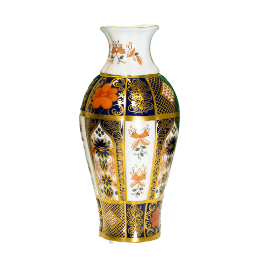 Royal Crown Derby Imari 1128 Jasmine Vase