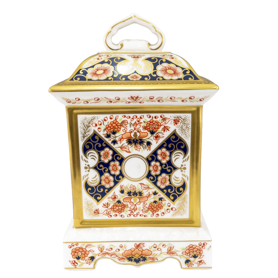 Royal Crown Derby Limited Edition Imari Mantle Clock