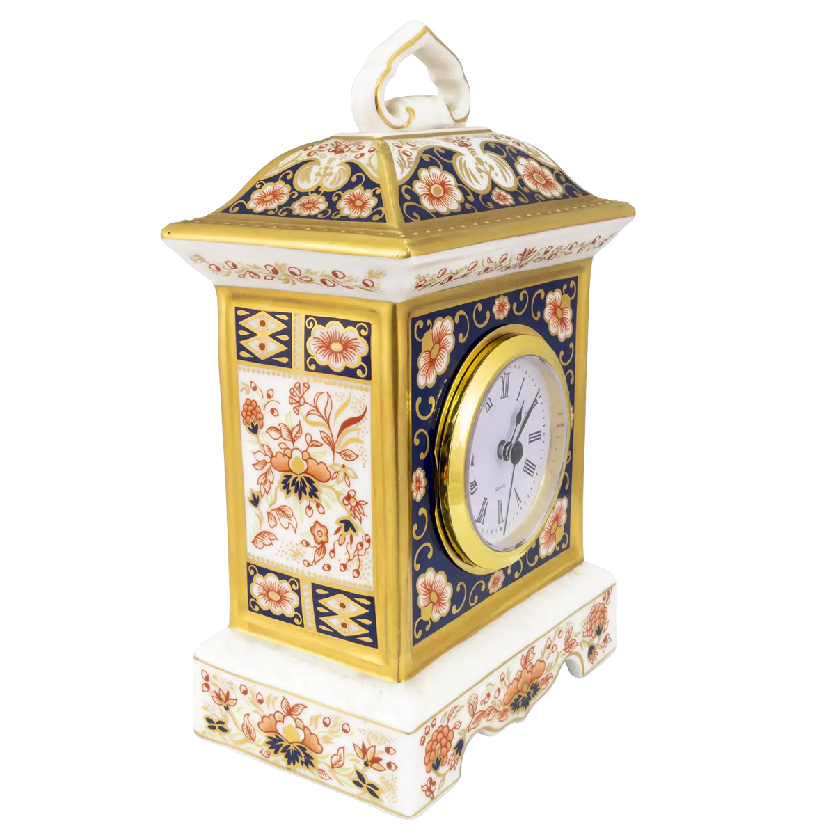 Royal Crown Derby Limited Edition Imari Mantle Clock