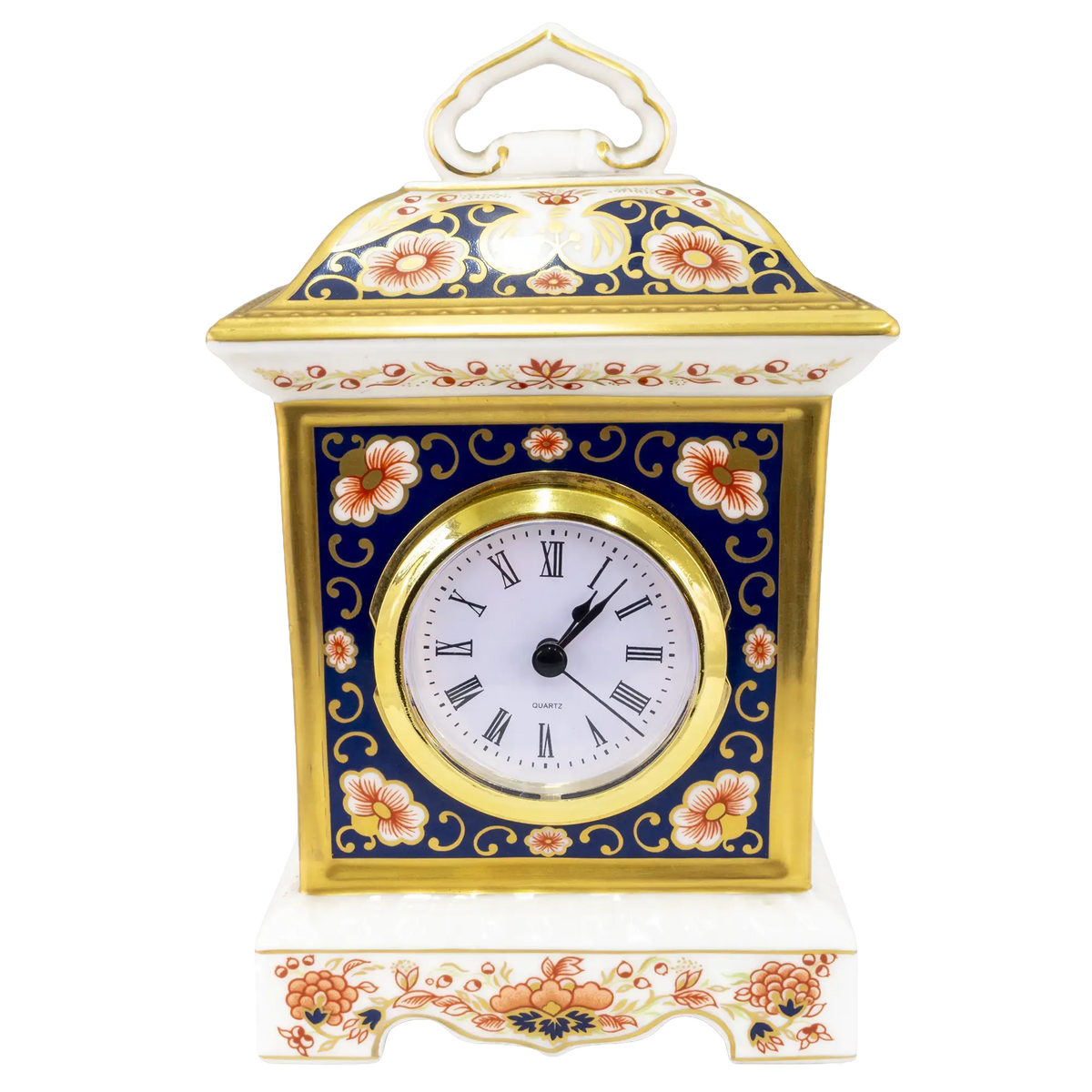 Royal Crown Derby Limited Edition Imari Mantle Clock