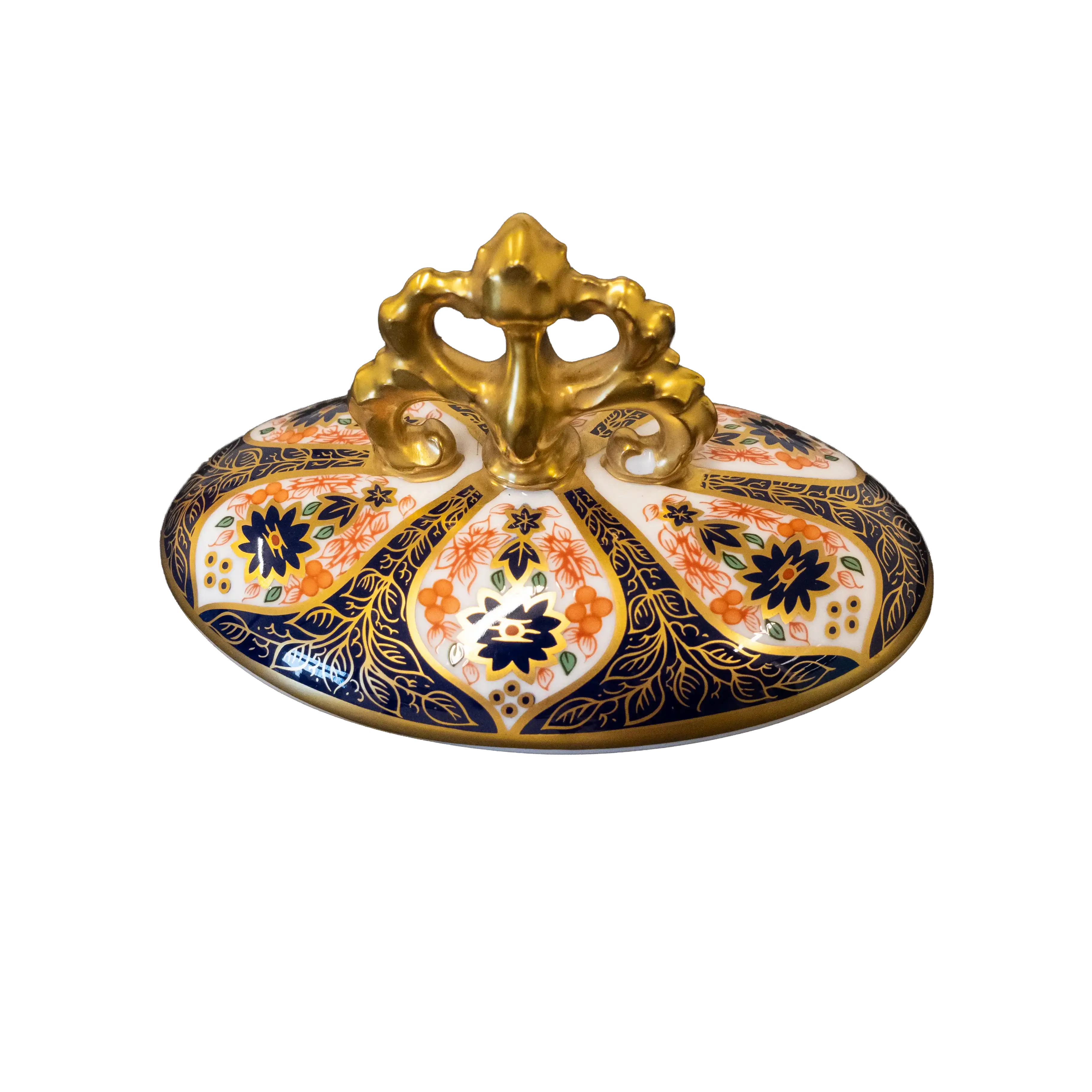 Royal Crown Derby Imari SGB Litherland Vase Lid Charterwells