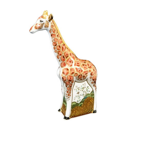 Royal Crown Derby Masai Giraffe Paperweight - Charterwells