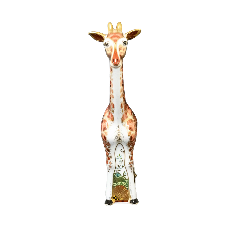 Royal Crown Derby Masai Giraffe Paperweight - Charterwells