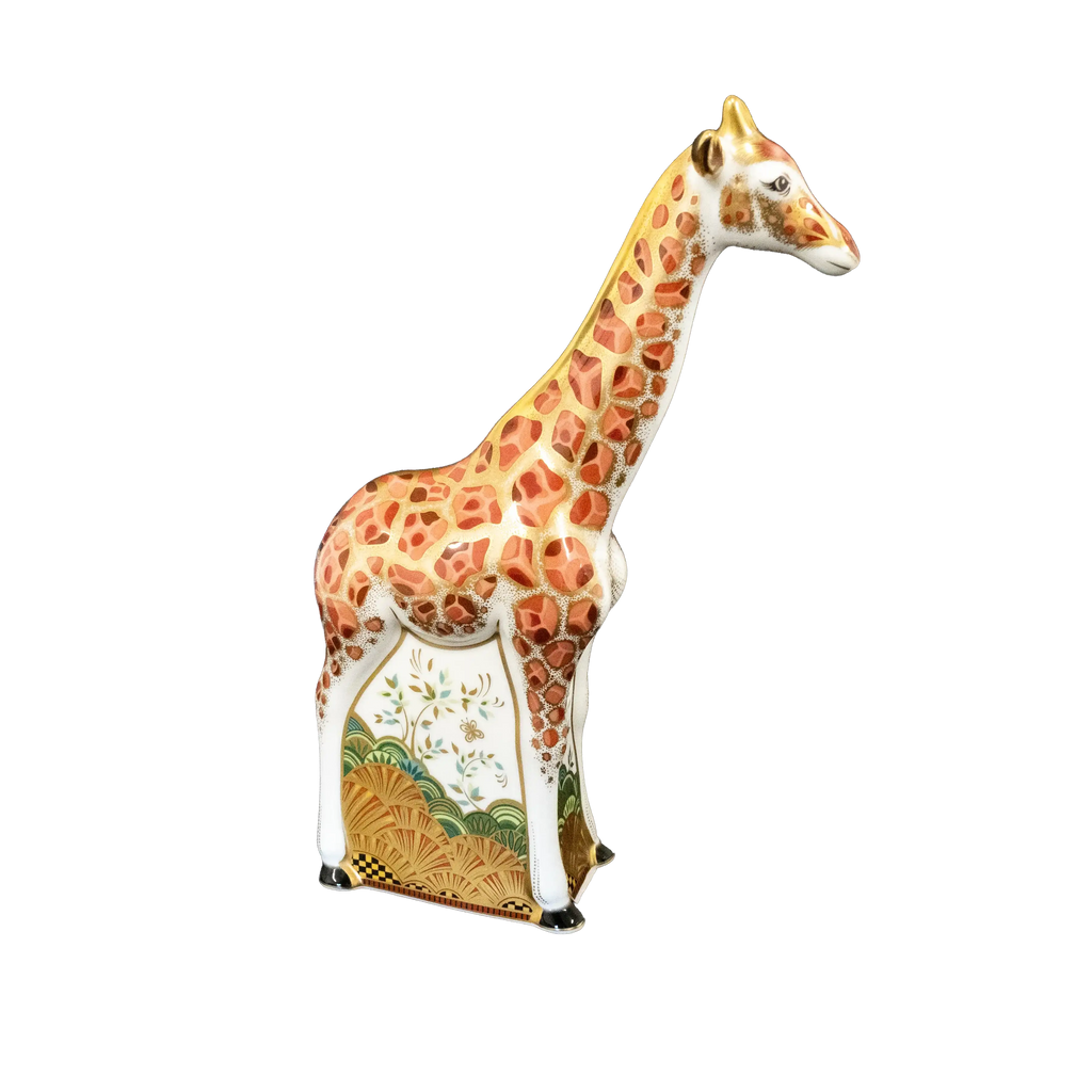 Royal Crown Derby Masai Giraffe Paperweight - Charterwells