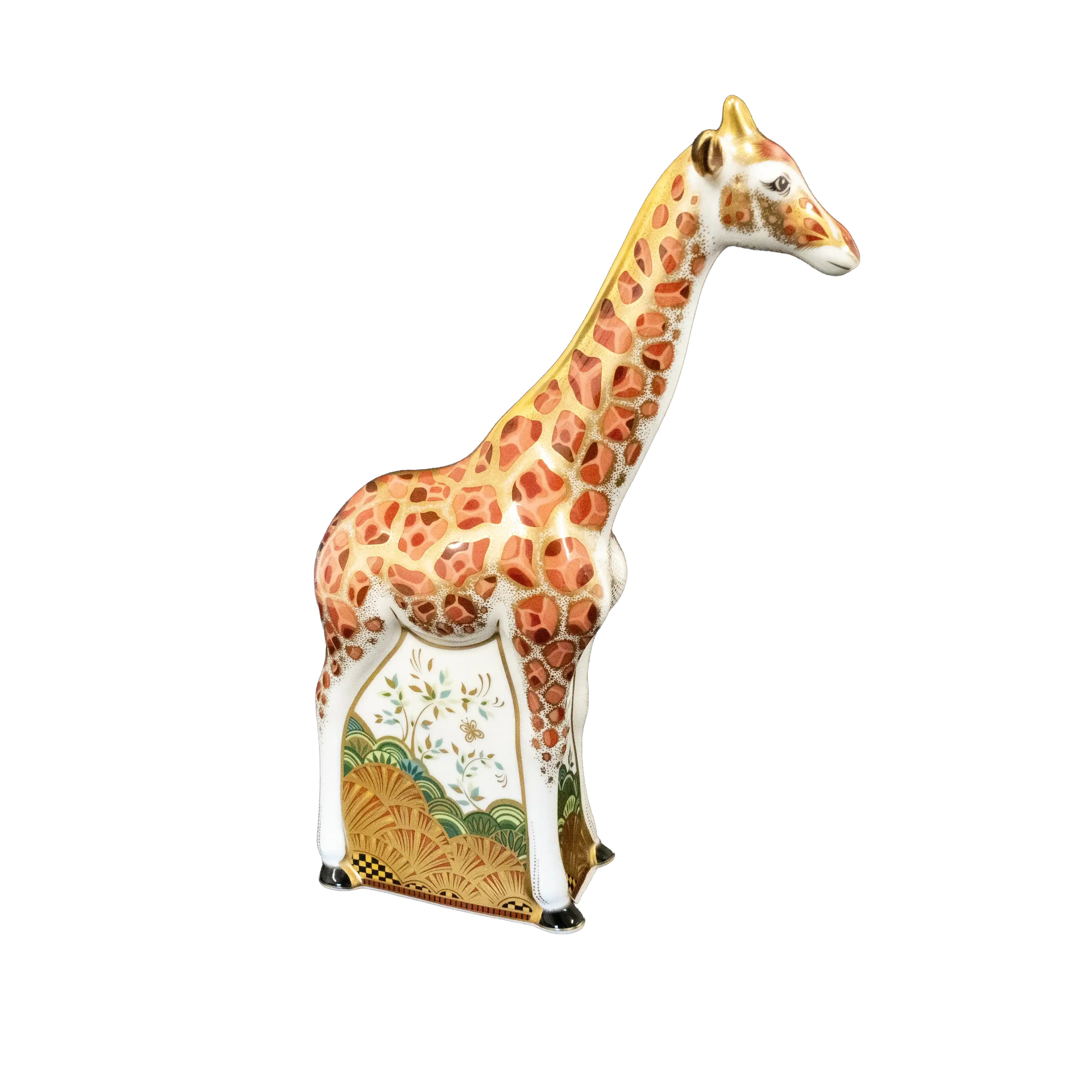 Royal Crown Derby Masai Giraffe Paperweight - Charterwells