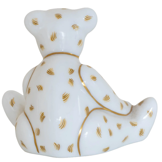 Royal Crown Derby Miniature Bear Paperweight Bone China