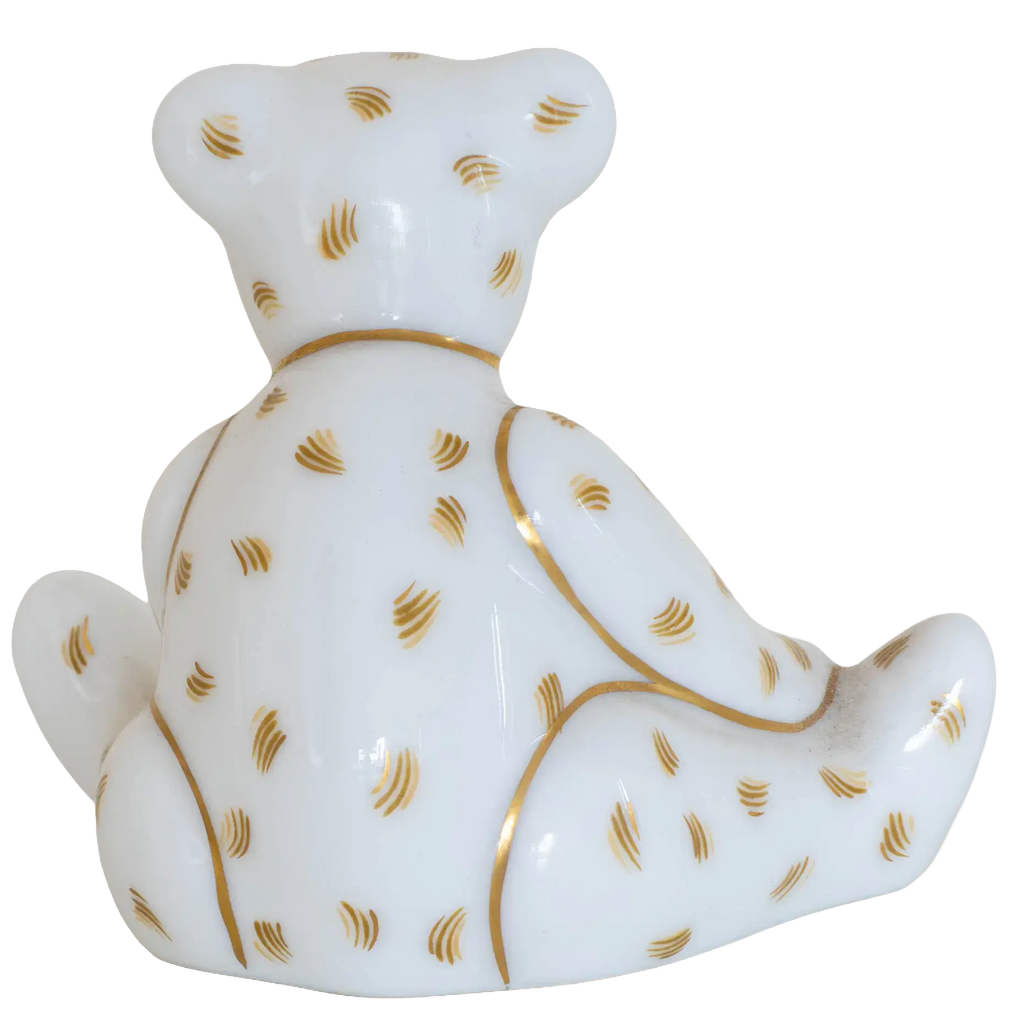 Royal Crown Derby Miniature Bear Paperweight Bone China
