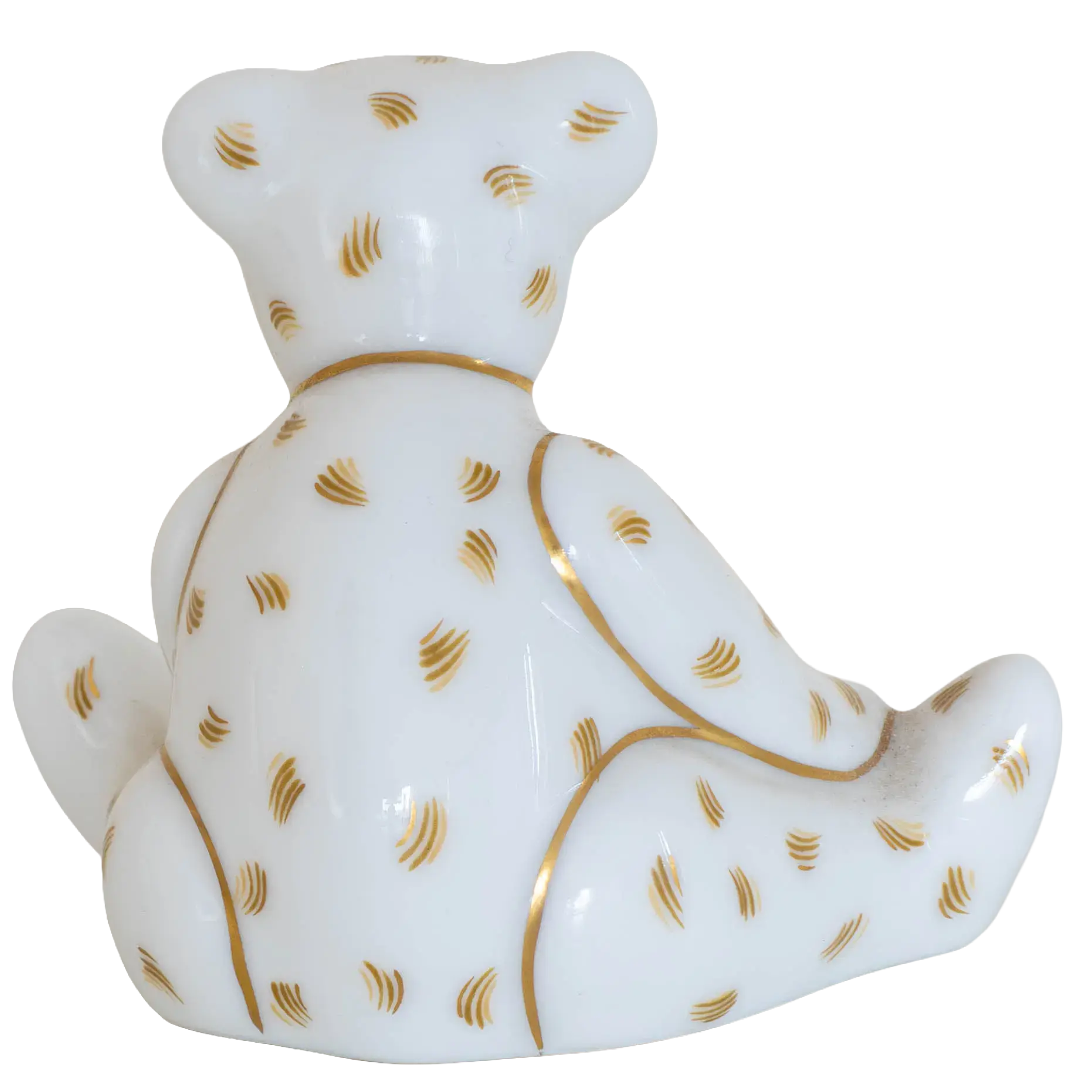Royal Crown Derby Miniature Bear Paperweight Bone China
