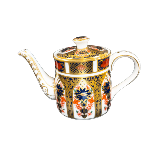 Royal Crown Derby Imari 1128 Miniature Tea Set Charterwells