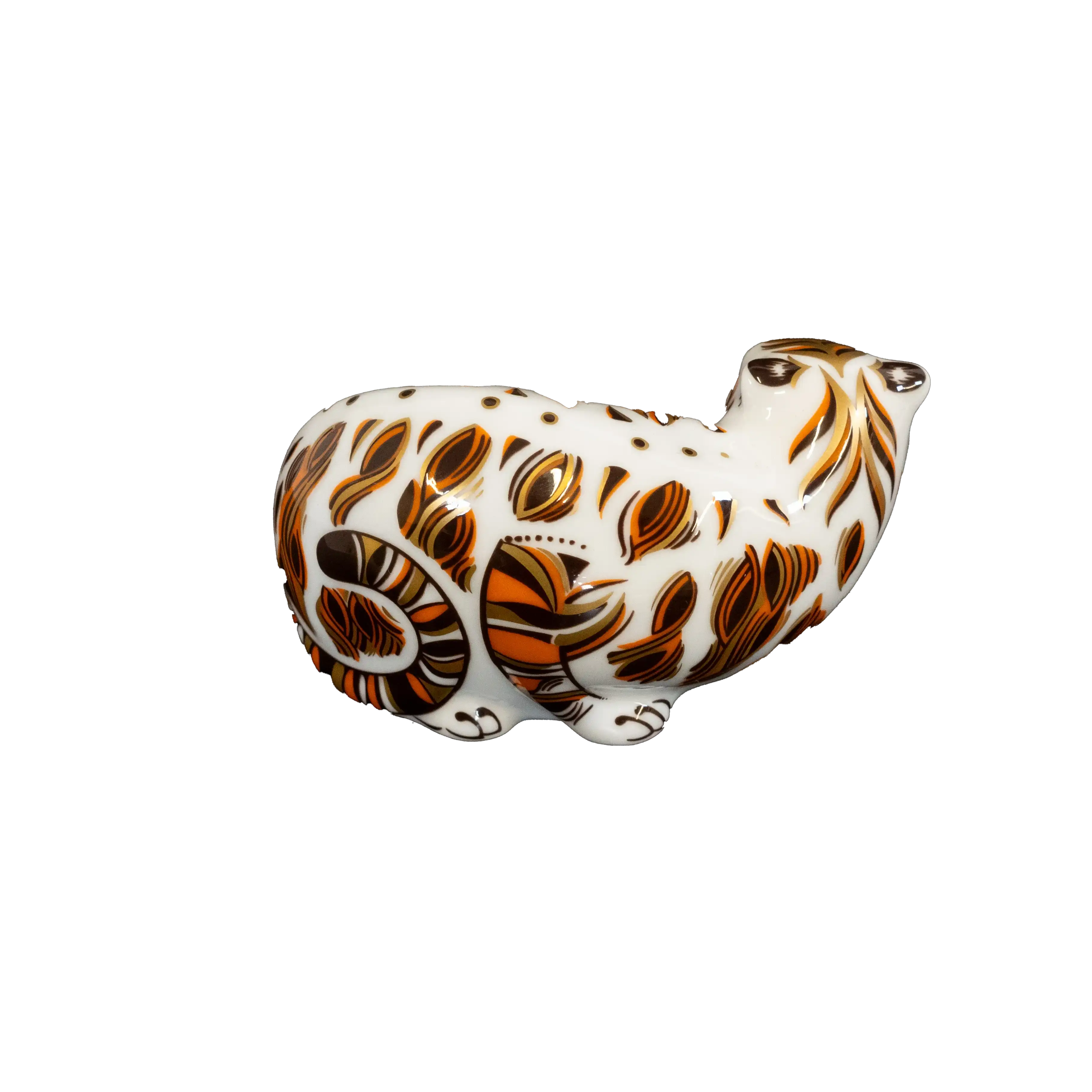 Royal Crown Derby New Year Tiger Paperweight - Charterwells