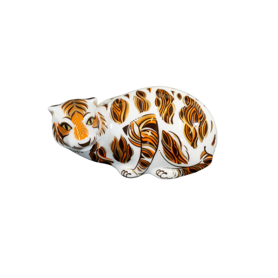 Royal Crown Derby New Year Tiger Paperweight - Charterwells