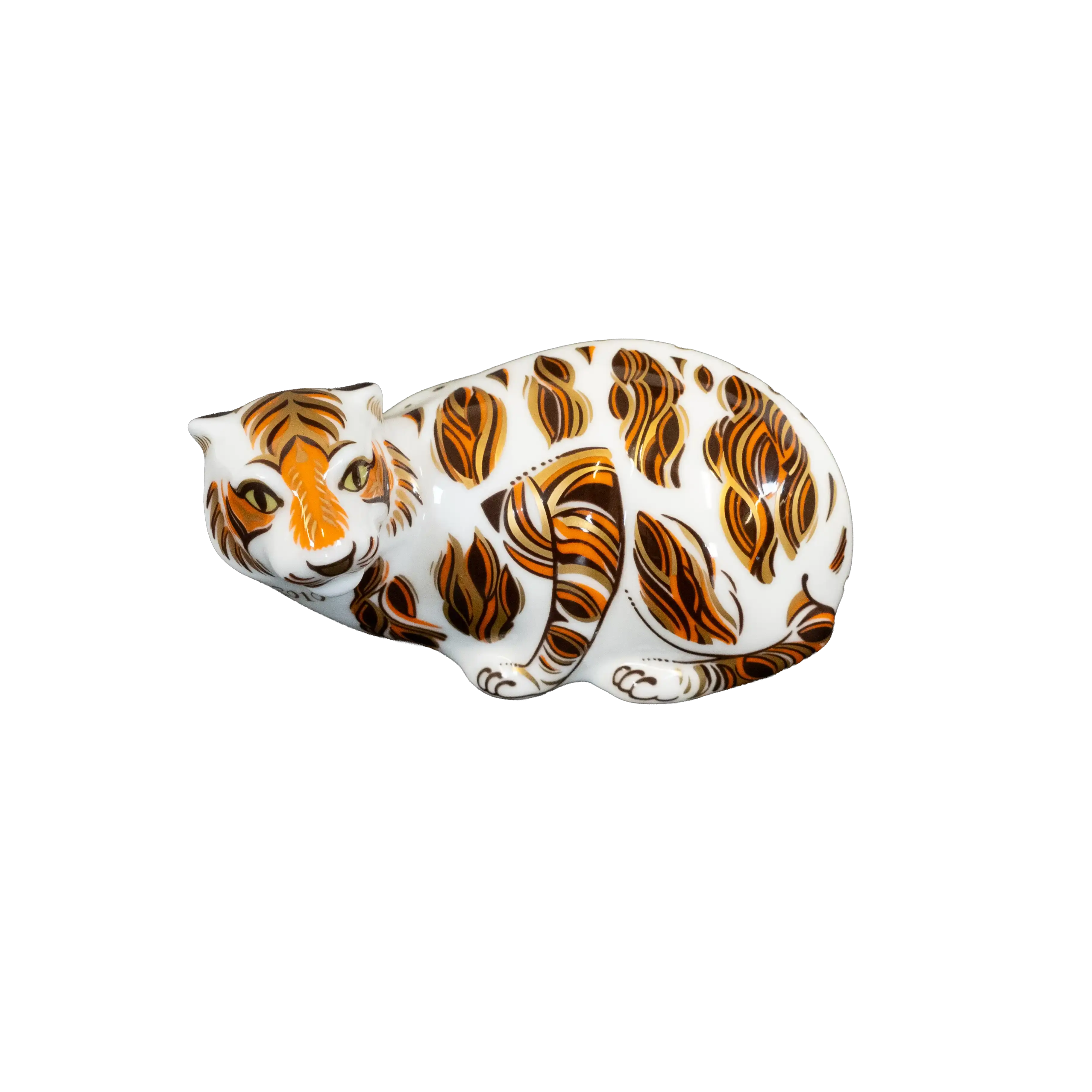 Royal Crown Derby New Year Tiger Paperweight - Charterwells
