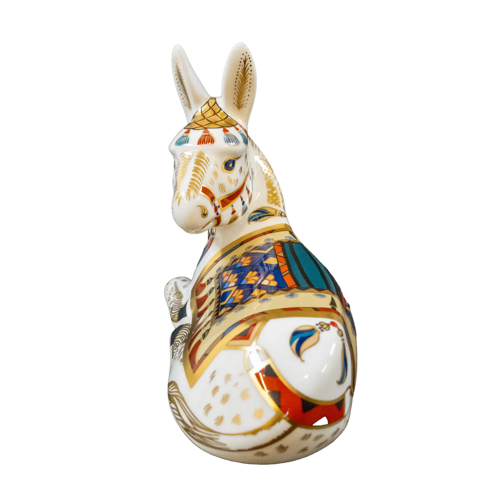Royal Crown Derby Imari Thistle Donkey Charterwells