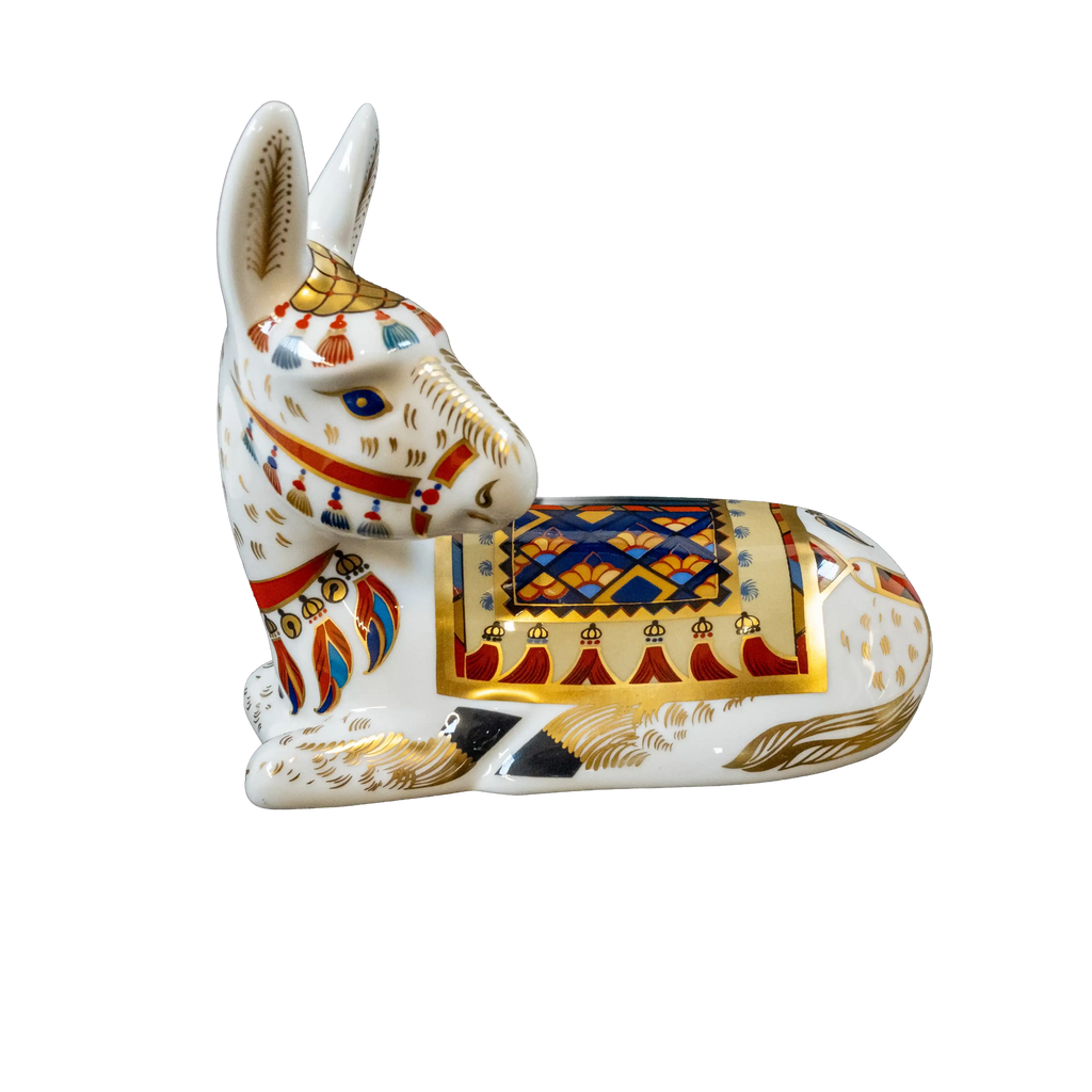 Royal Crown Derby Imari Thistle Donkey Charterwells
