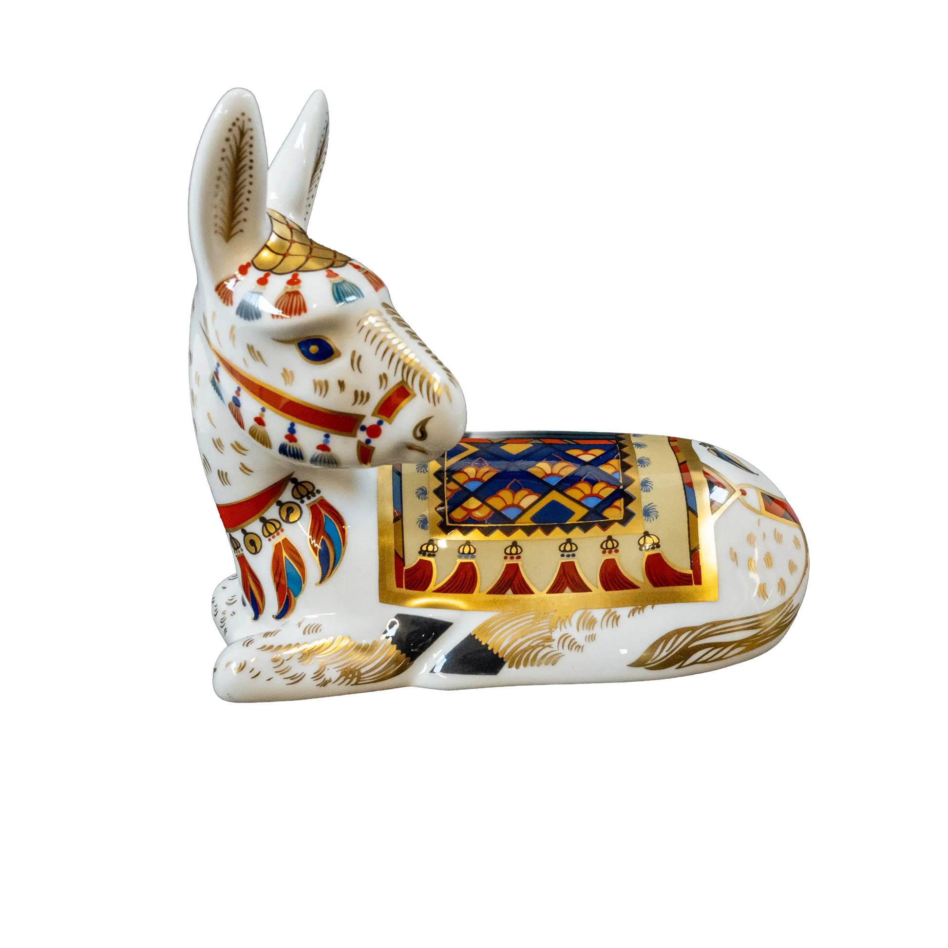 Royal Crown Derby Imari Thistle Donkey Charterwells