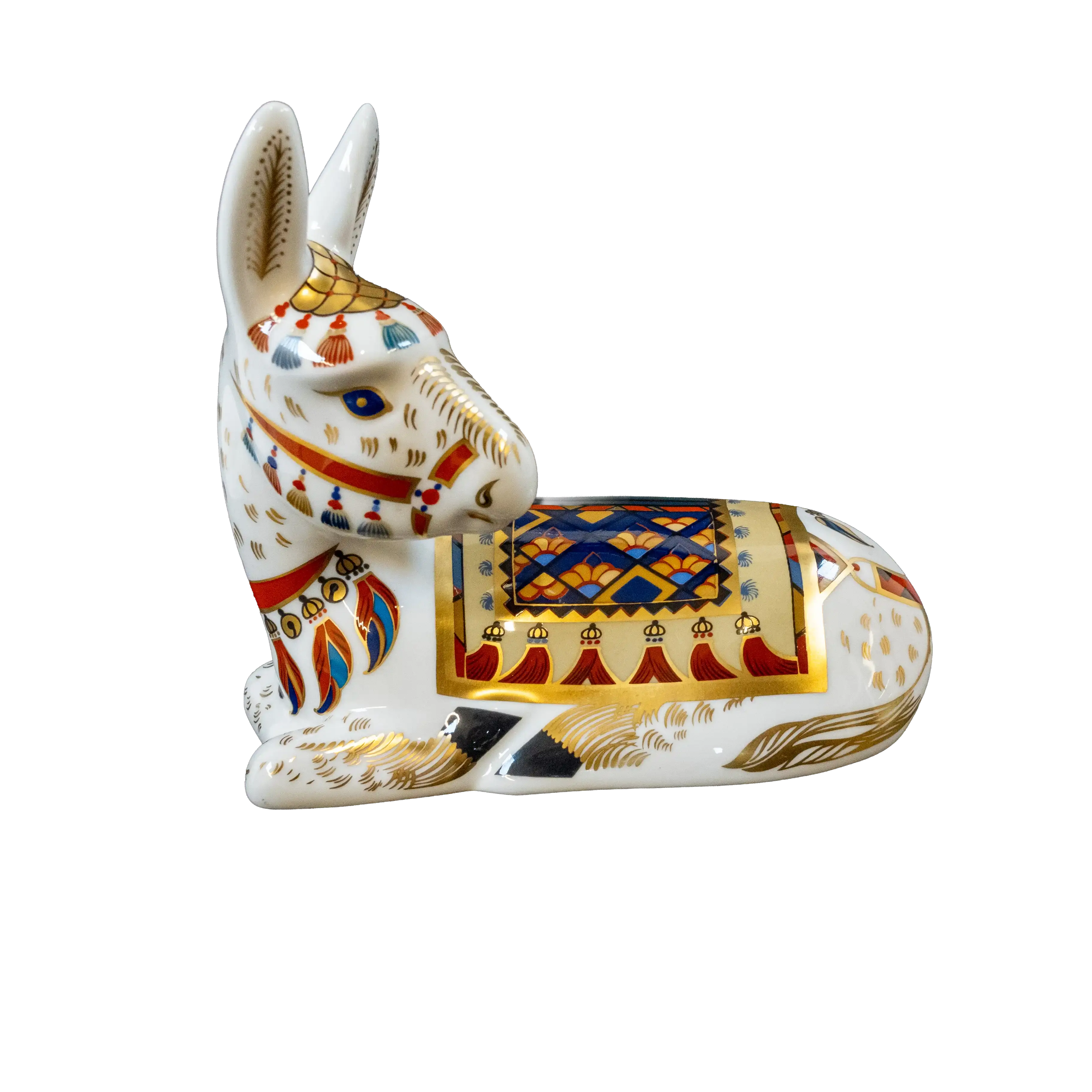 Royal Crown Derby Imari Thistle Donkey Charterwells