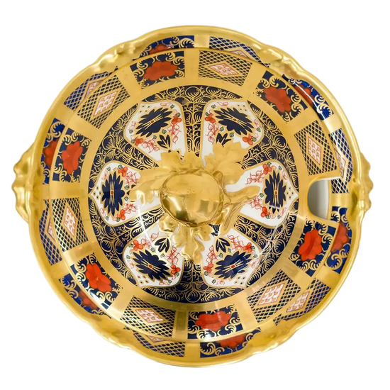 Royal Crown Derby Imari SGB Sauce Tureen & Stand Charterwells