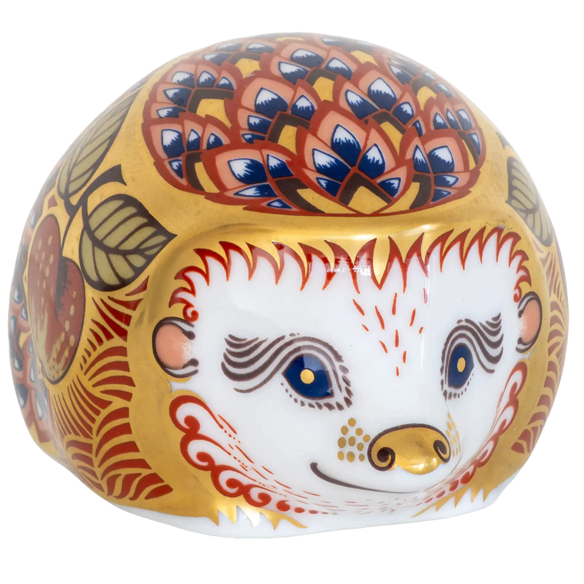 Royal Crown Derby Orchard Hedgehog Paperweight Bone China